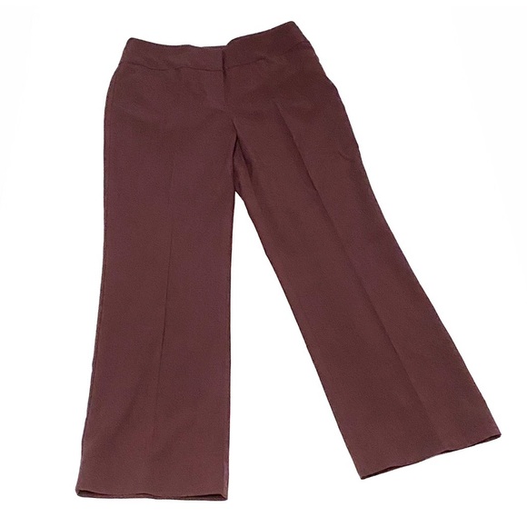 LOFT Curvy Mid-Rise Wide Leg Pants - Picture 7 of 10